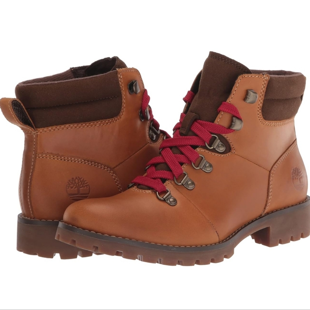 Women's Timberland Ellendale Leather Mid Hiking Boots